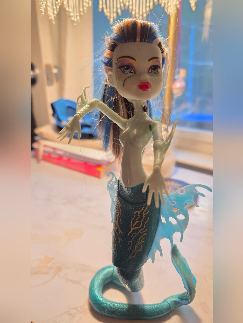Monster High Great SCarrier Reef Frankie Stein Doll